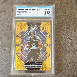 2023 Mosaic Reactive Yellow Card